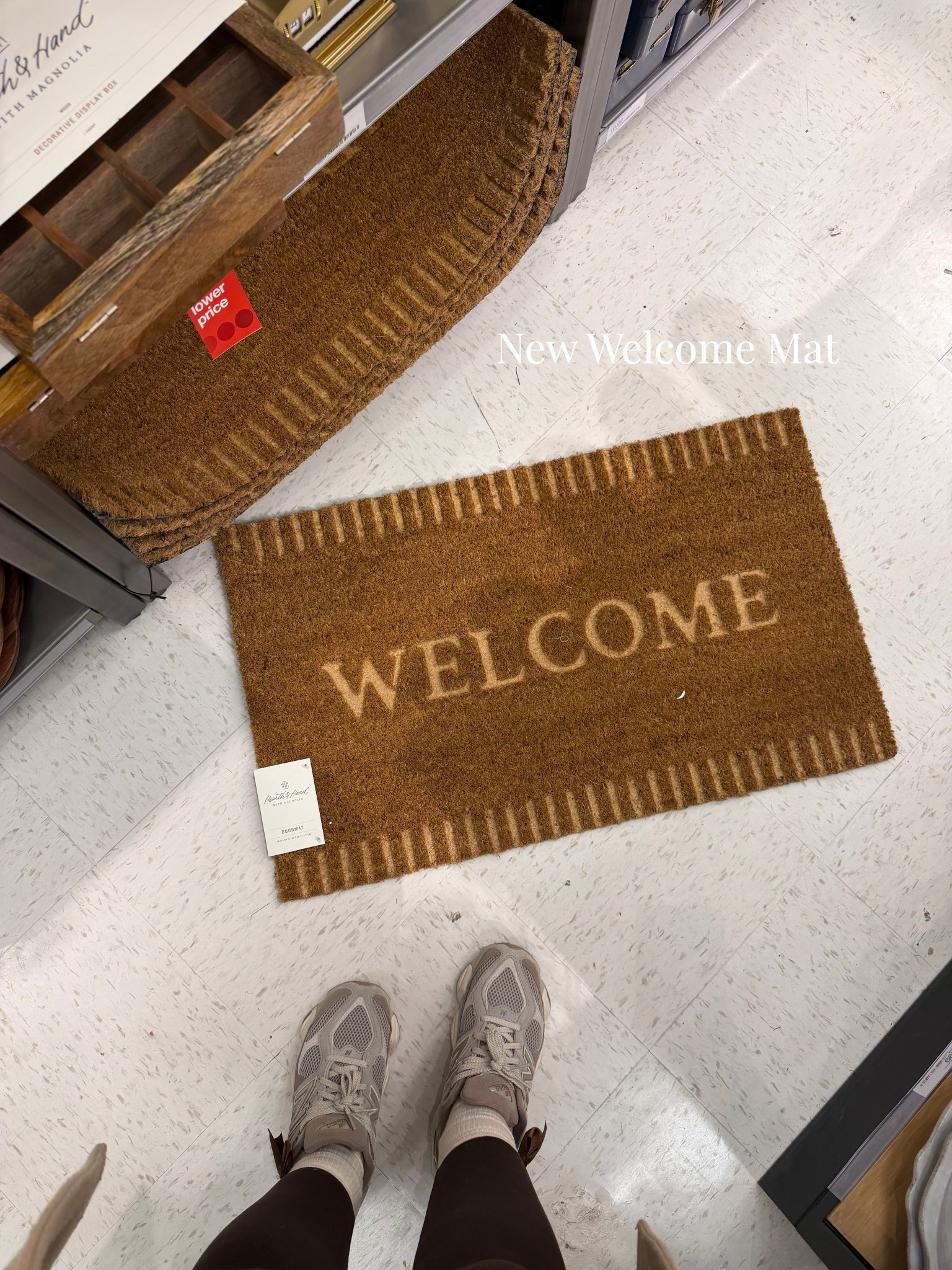 New welcome mat from Target’s spring line!

@target #targethome #targetstyle #targethomedecor #welcomemat 

#LTKSeasonal #LTKSaleAlert #LTKHome