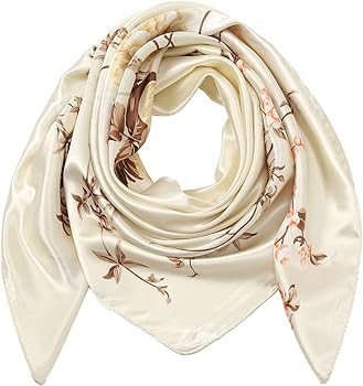 RIIQIICHY Head Scarf for Women Like Silk Satin Scarf for Hair Wrapping at Night Bandana Square Sc... | Amazon (US)