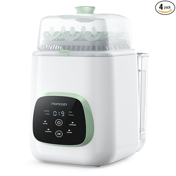 Momcozy KleanPal Pro Baby Bottle Washer, Sterilizer & Dryer - All-in-One Cleaning Machine for Bot... | Amazon (US)