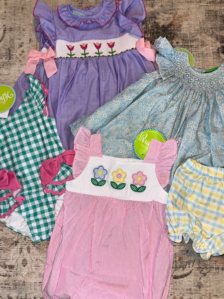 Toddler girl smocked outfits. Little girl summer bubble. Summer dress for kids. Church dress for baby girl. Smocked toddler outfit. 

#LTKbaby #LTKfamily #LTKkids