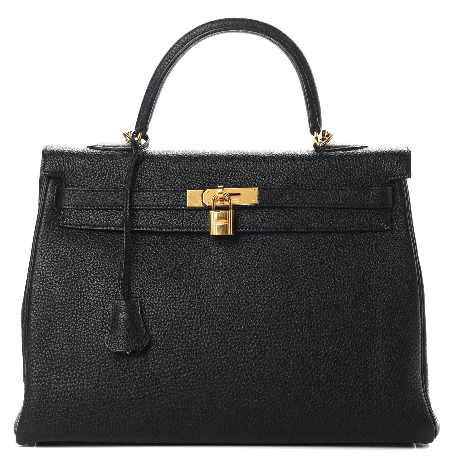 HERMES

Togo Kelly Retourne 35 Black | Fashionphile