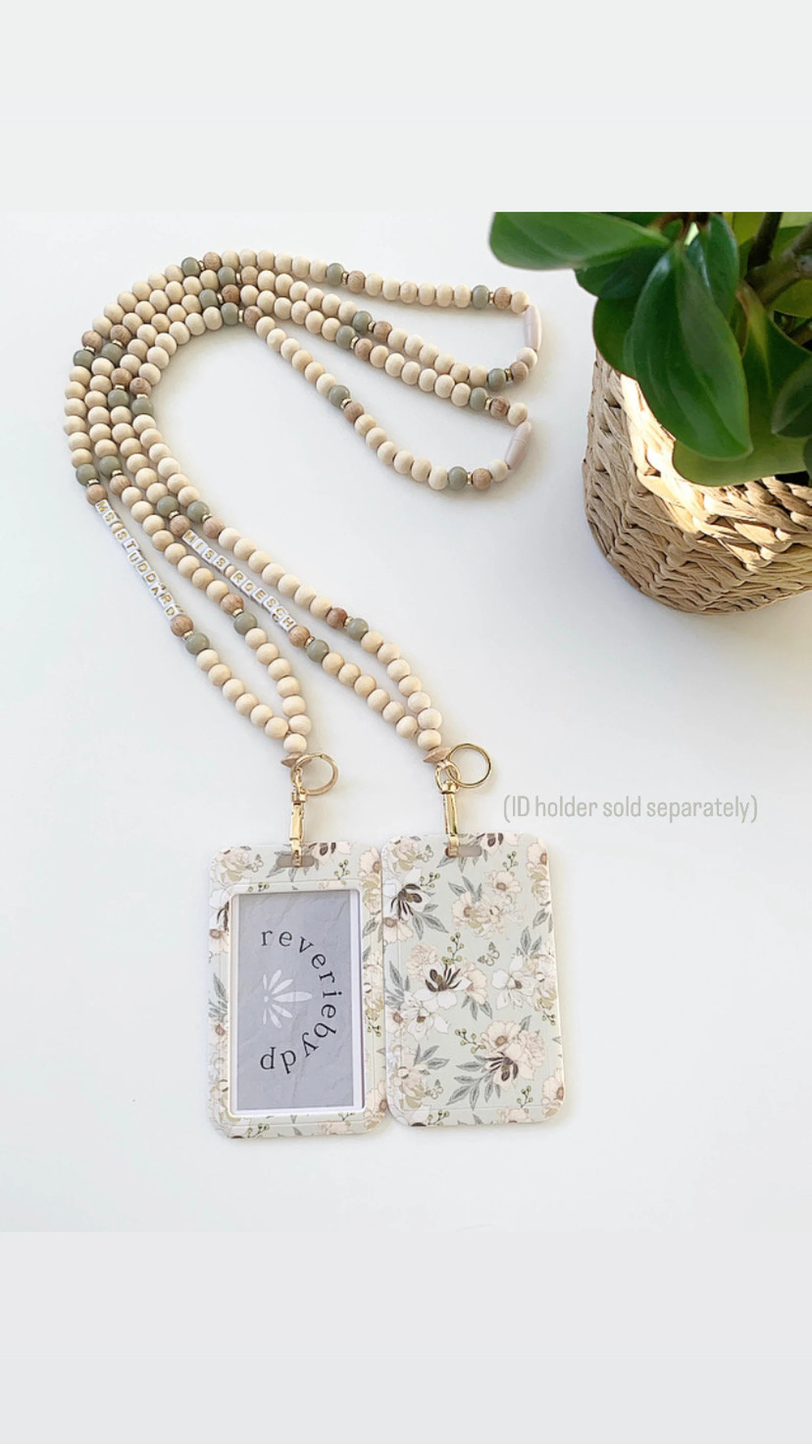 Lanyard, Beaded Lanyard, Teacher Lanyard, Teacher Gift, Personalized Lanyard, Lanyard with name, ... | Etsy (US)