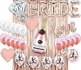 Bridal Shower Decorations| Bachelorette Party Decorations Supplies| Bridal shower Balloon Kit| Rose  | Amazon (US)