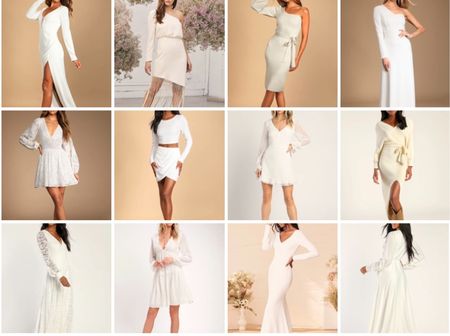 Hey bride, it’s cold outside! Winter White Dress Round Up by Lulus

White dresses | white outfit | dress for brides | bride to be | wedding outfits | bridal outfit | rehearsal dinner dress | bachelorette party | bridal style | wedding style | winter white | winter bride | cold weather bride 

#LTKwedding #LTKHoliday #LTKstyletip