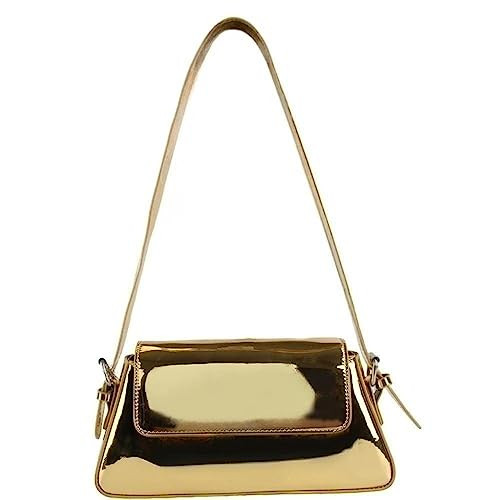 Metallic Clutch Purses for Women Evening Bag Silver Purse Y2k Sparkly Hobo Crossbody bag Shoulder... | Amazon (US)