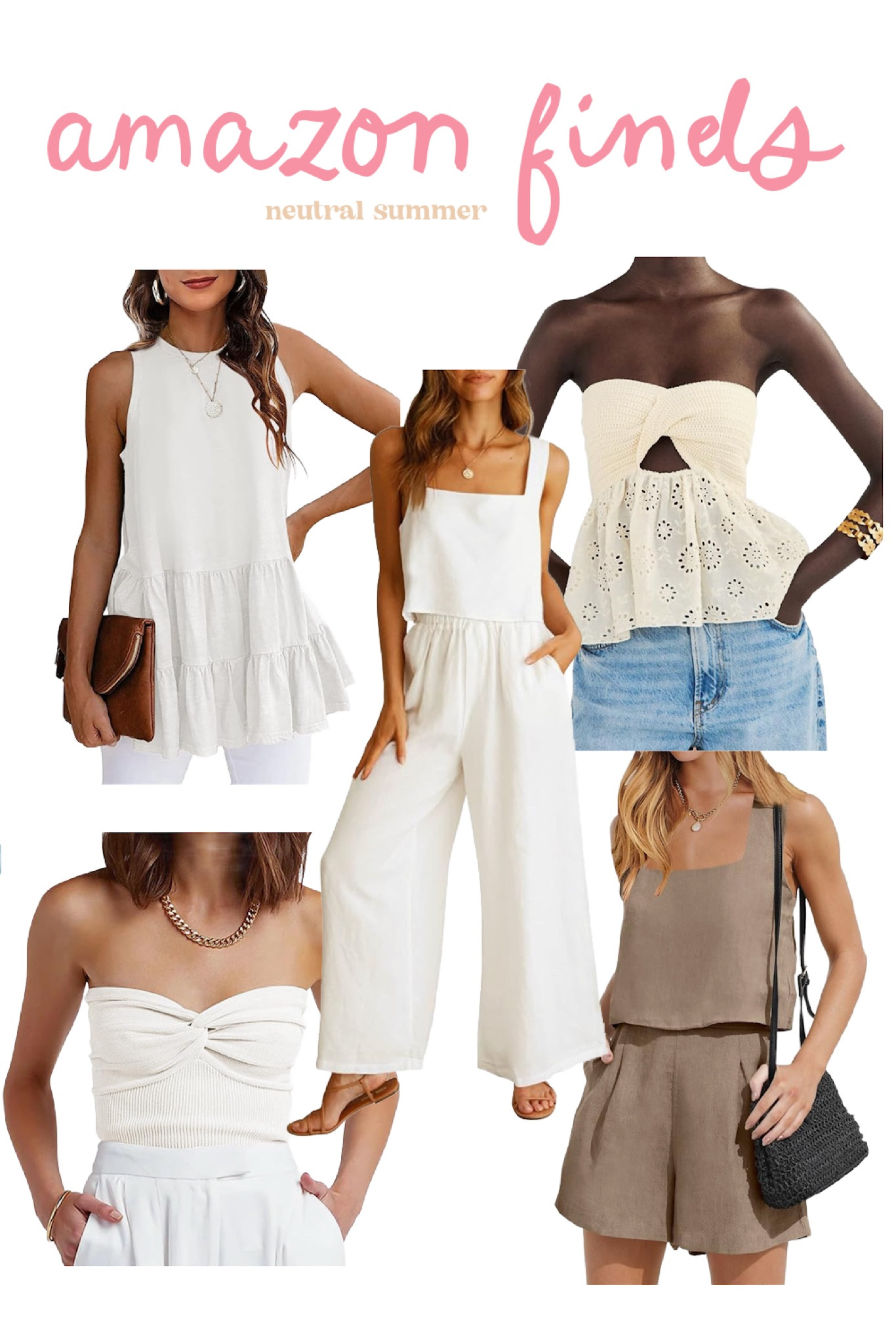 Neutral summer Amazon Finds 💕 #amazon #amazonfinds #summer #amazonfashion 

#LTKSeasonal #LTKFindsUnder50 #LTKStyleTip