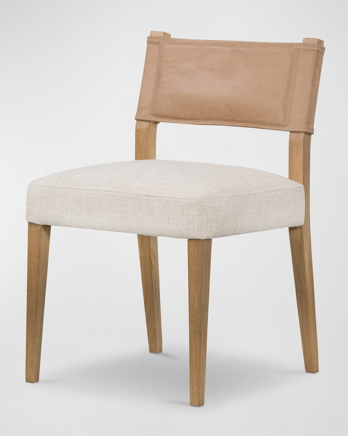 Ferris Leather Dining Side Chair | Horchow