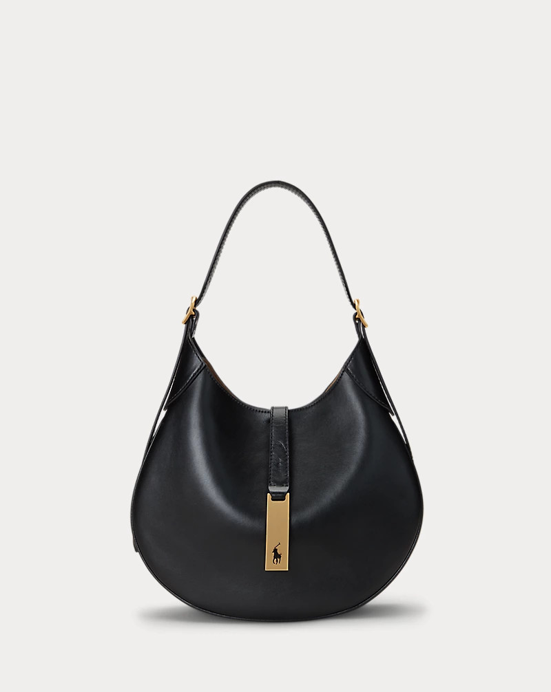 Bolso Shoulder Polo ID de piel pequeño | Ralph Lauren (ES & PT)