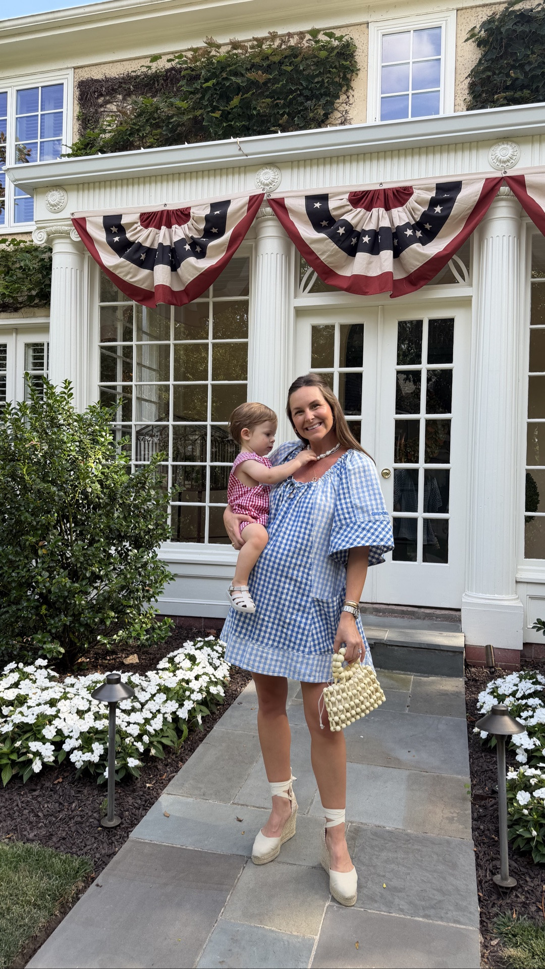 Festive fits only for the holiday weekend💙🇺🇸 this dress is so perfect for the bump & postpartum - wearing a small!

#LTKootd #LTKSeasonal #LTKBump