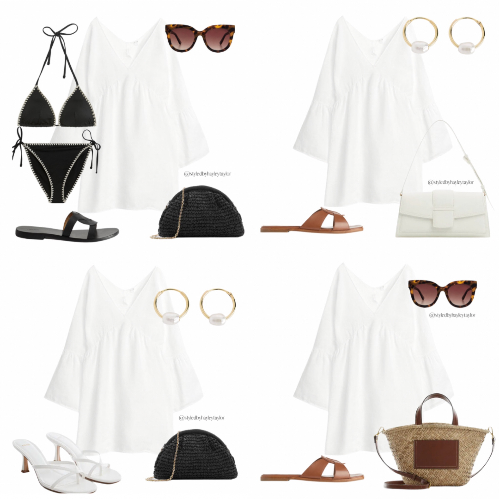 Holiday Wardrobe ☀️ - styling the white linen dress for both day & night  

#LTKSeasonal #LTKtravel #LTKstyletip