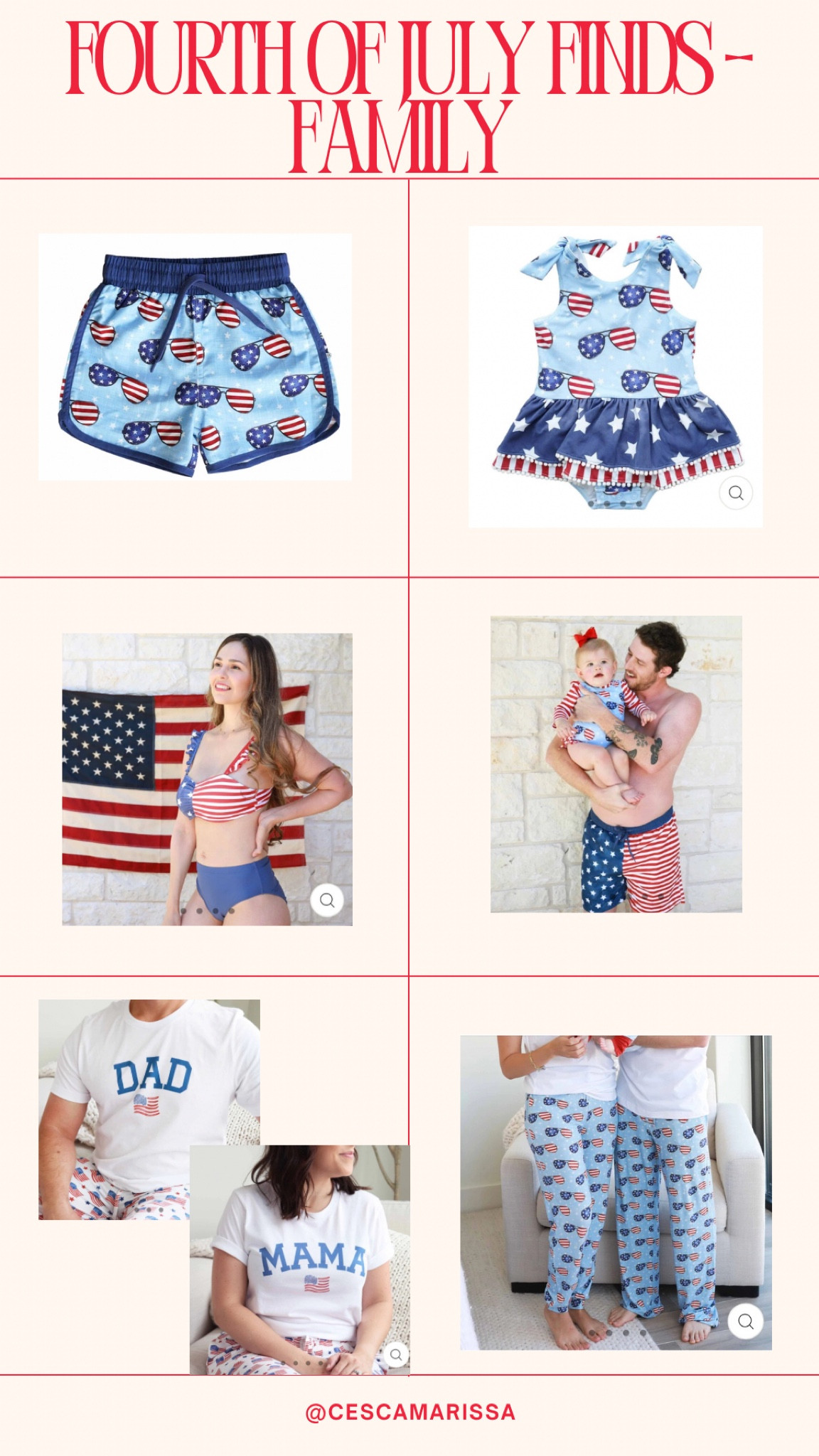 Rounded up some of the cutest Fourth of July looks for the whole family! Mom, Dad, and kids outfits on sale right now! 

#LTKSeasonal #LTKFamily #LTKSummerSales