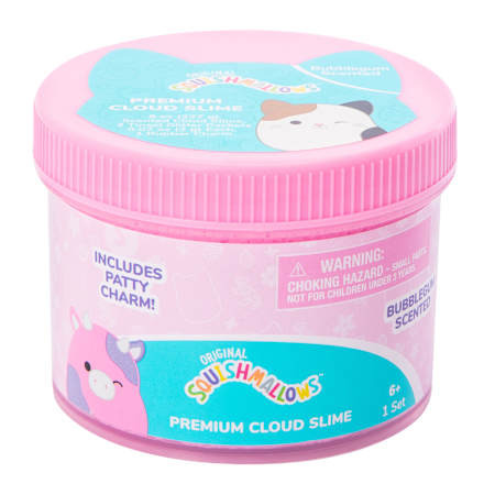 Squishmallows™ Premium Cloud Slime & Mix-Ins 8oz | Five Below