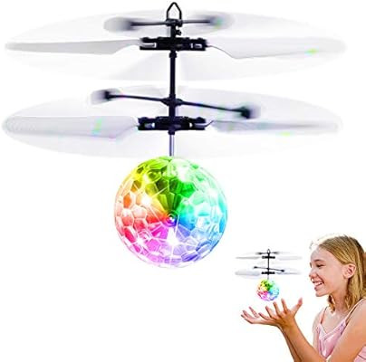 Betheaces Flying Ball Toys, RC Toy for Kids Boys Girls Gifts Rechargeable Light Up Ball Drone Inf... | Amazon (US)