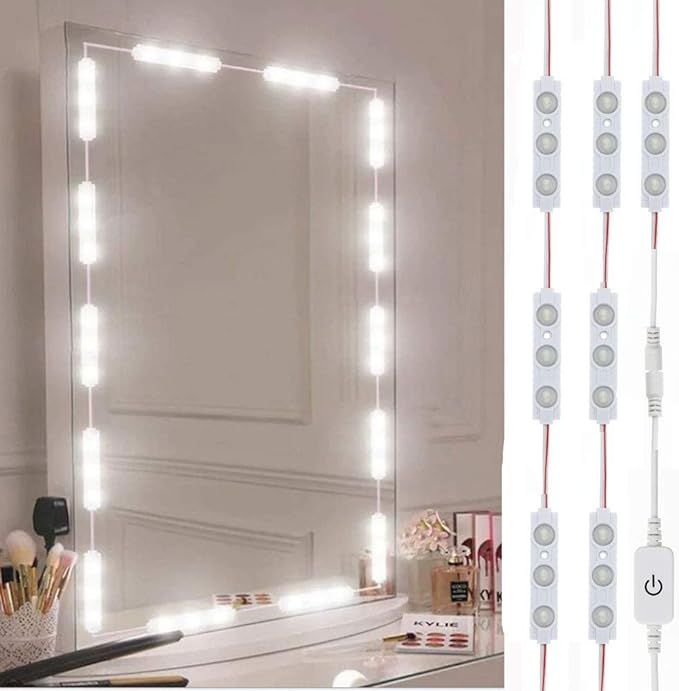 LPHUMEX Led Vanity Mirror Lights, Hollywood Style Vanity Make Up Light, 10ft Ultra Bright White L... | Amazon (US)