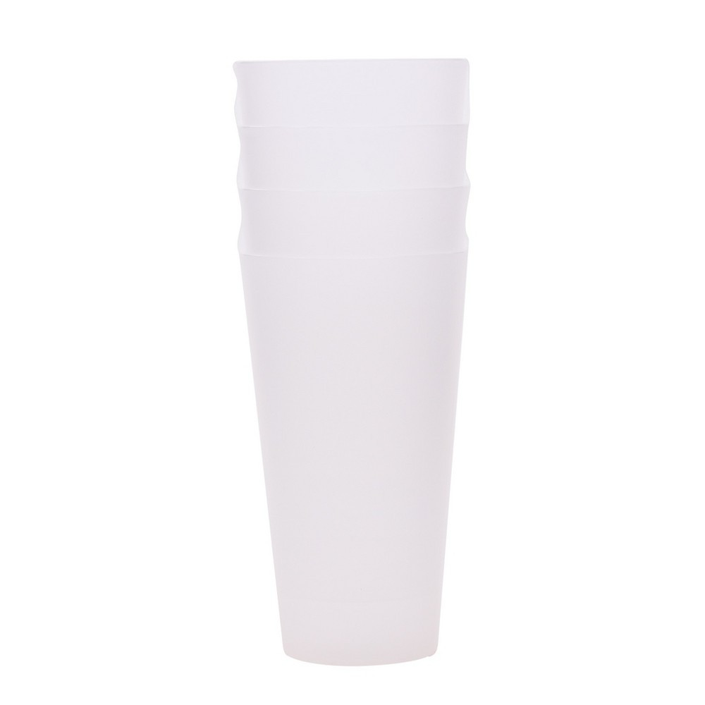 Plastic Tumblers 21oz White - Set of 4 | Target