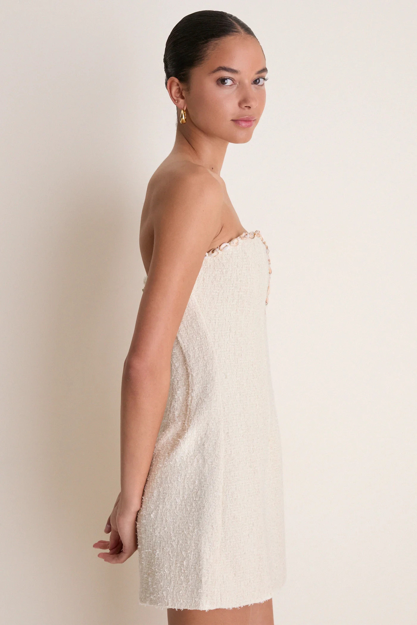 Ecru Rhia Mini Dress | Tuckernuck (US)