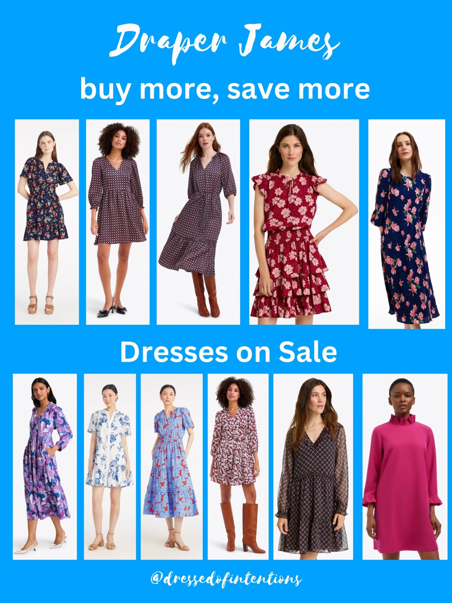 Buy more, save more at Draper James. 20% off $200, 30% off $350 and 40% off $500. These pieces are already on sale so when you add to cart you are really saving! 

#LTKPlusSize #LTKSaleAlert #LTKMidsize