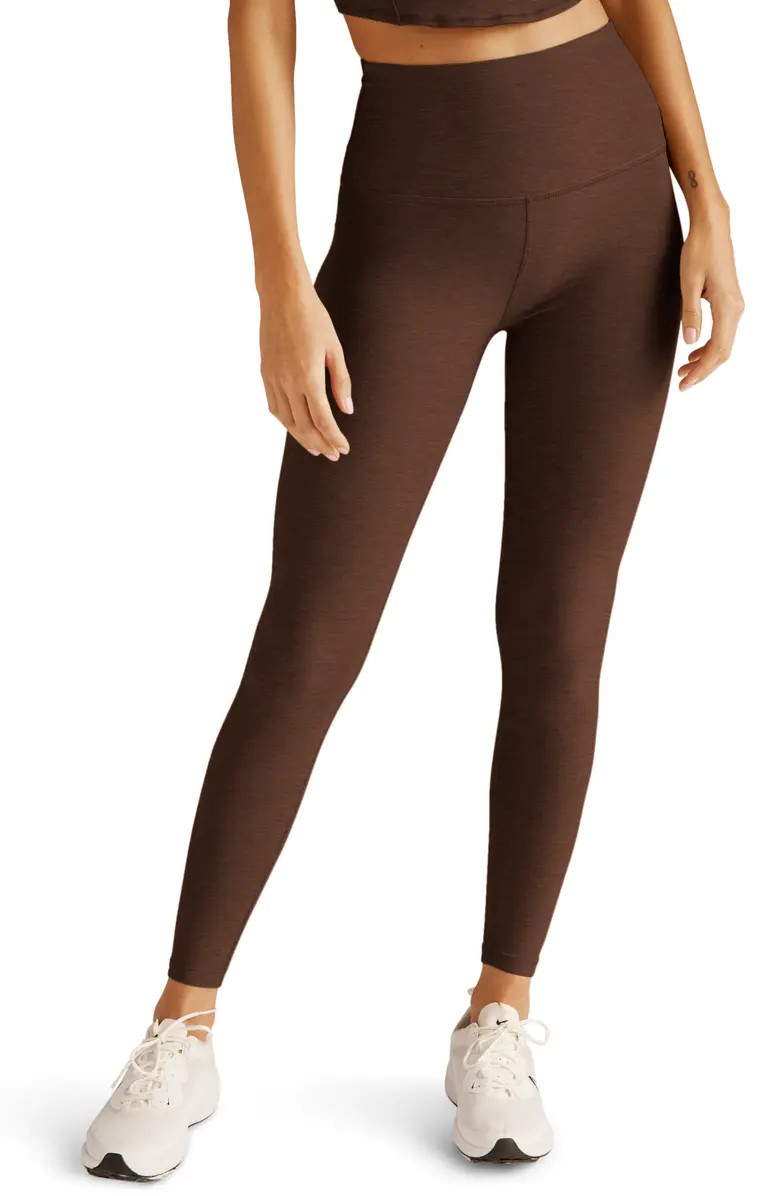 Beyond Yoga Caught in the Midi High Waist Leggings | Nordstrom | Nordstrom