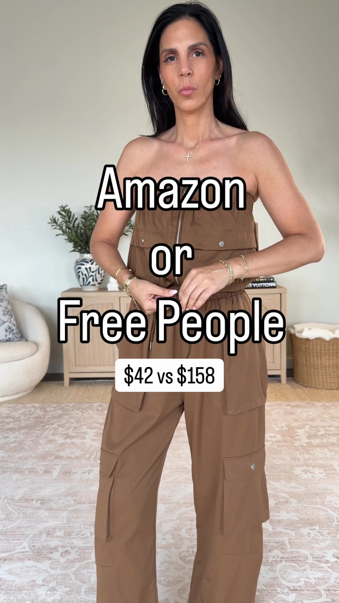 When Amazon understands the assignment. This FP look for less is lightweight and so comfortable!  Highly recommend! 
Wearing my true size small 


#LTKTall #LTKOver40 #LTKU