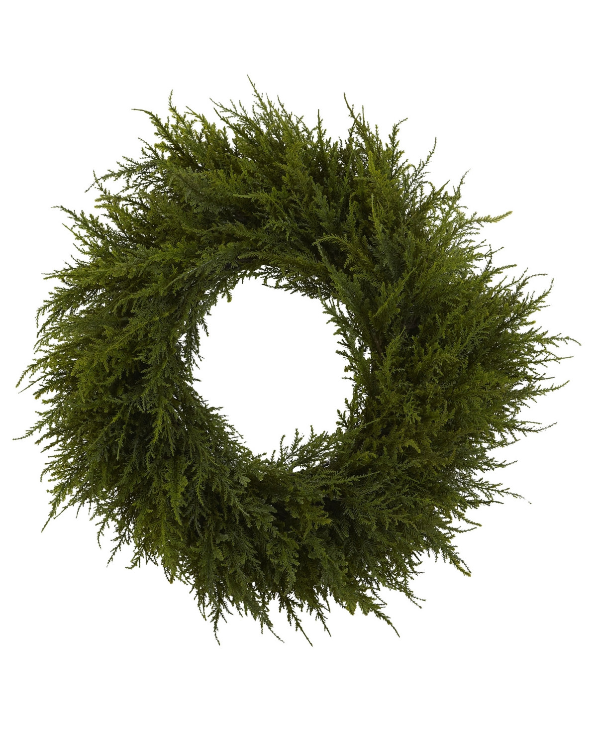 Nearly Natural 24" Cedar Wreath | Macys (US)
