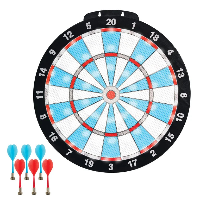 LED Magnetic Dartboard, Dart and Target Game, for All Ages, by MinnARK | Walmart (US)