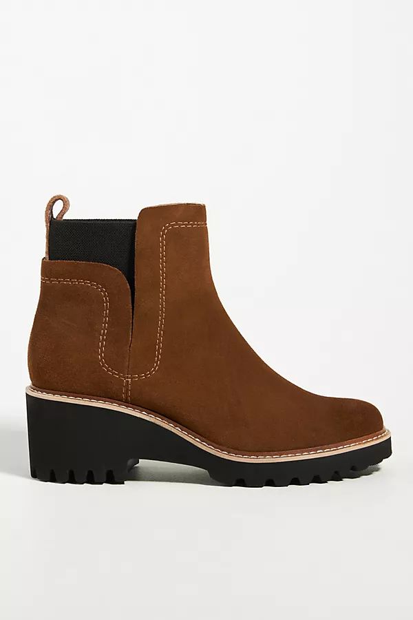 Dolce Vita Huey Suede Chelsea Boots By Dolce Vita in Brown Size 9 | Anthropologie (US)