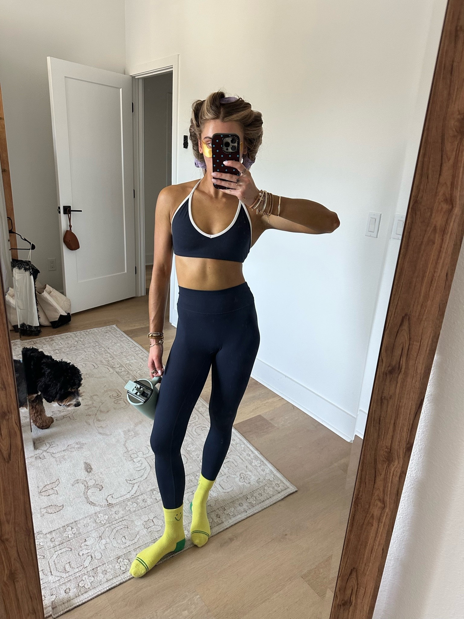 @ptula00  size xs sports bra and leggings. Sleek. Sculpting. Unbelievably soft. The ultimate halter bra is here - designed with no-dig adjustability, ultra-flattering coverage, and a second-skin feel. And for a little extra flair? Select colors feature a striking POP of contrast trim. From workouts to weekends, this is the halter bra you’ll live in. Feel the empowering embrace of the PURELUXE Sculpt Legging, designed to celebrate and enhance your natural shape. Crafted from our best-selling, signature PURELUXE fabric (formerly known as Sierra) - a super-soft, and ultra-stretchy brushed fabric, these leggings move with you like a second skin. Our most booty-boosting design features a built-in elastic seam to help you feel your absolute best, complemented by our iconic V-contour stitching at the back rise that beautifully accentuates your curves. Embrace your power and sculpt your confidence with every movement.

#LTKootd #LTKActive #LTKfitnessgoals
