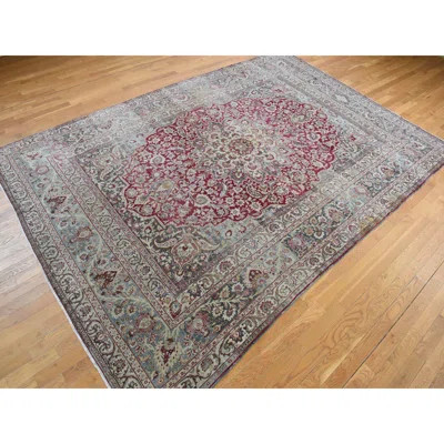 Brynzlee One-of-a-Kind Rectangle 8'9" X 12'6" 1920s Wool Area Rug Red | Wayfair North America