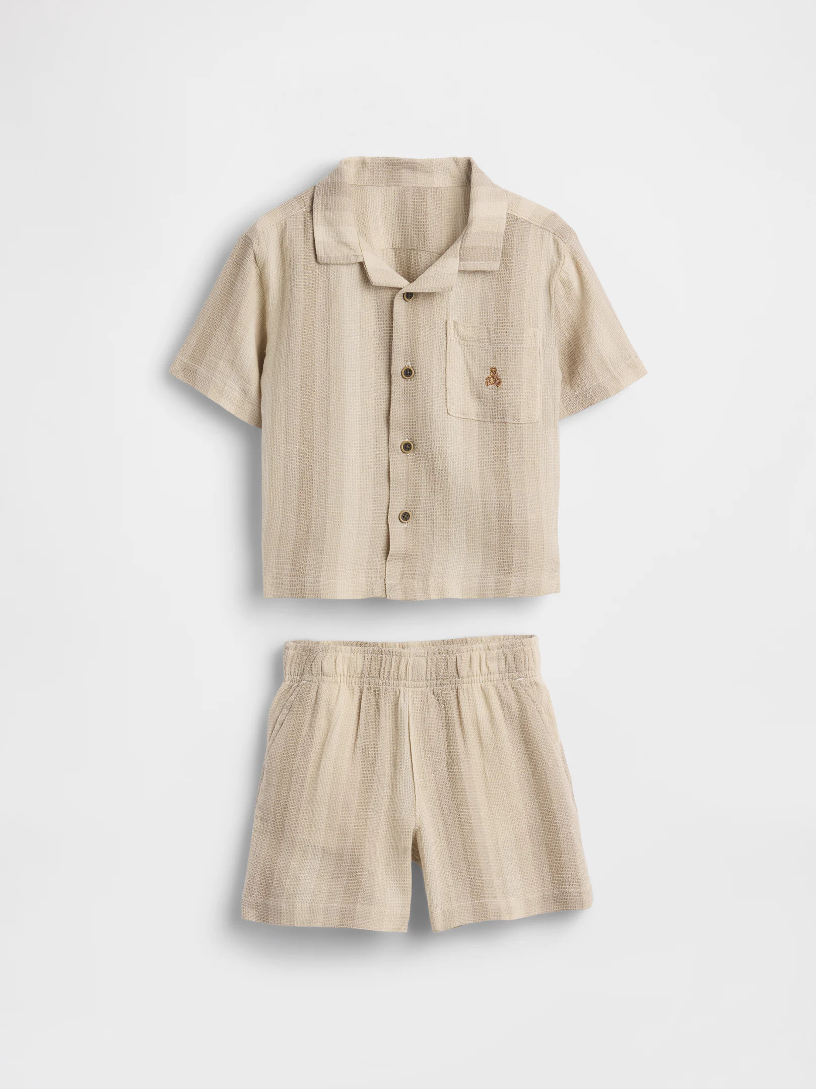 Baby & Toddler Waffle Cabana Outfit Set | Gap (US)