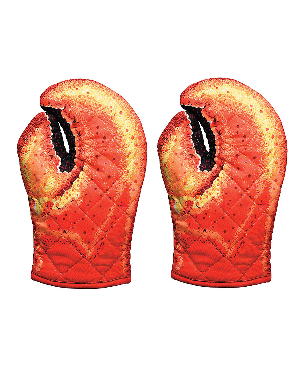 Boston Warehouse Oven mitts - Lobster Claw Oven Mitt Set | Zulily