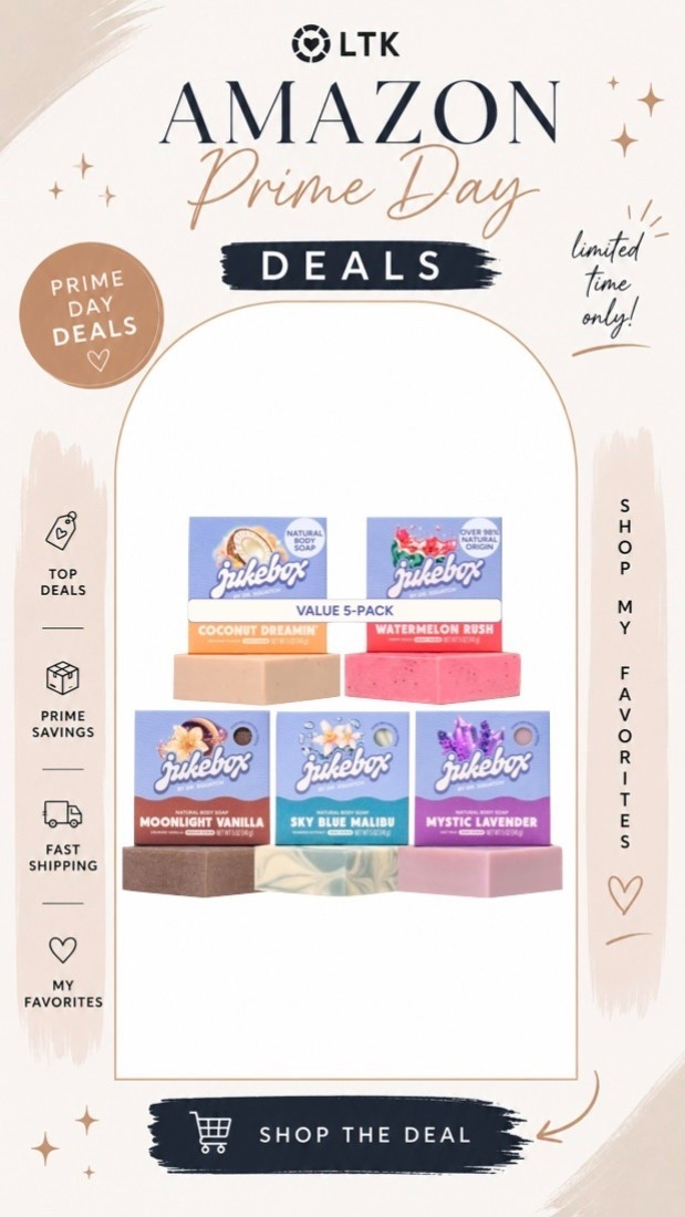 We’ve been all about all natural and clean produce for a while now … Jukebox is the soap brand we use. This is a great deal on a sampler kit to find your favorite flavor and scrub level

#LTKOver40 #LTKBeauty #LTKSaleAlert