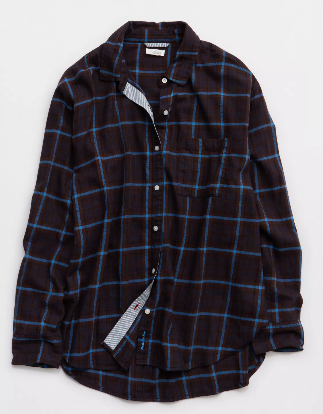 Aerie Flannel Pajama Shirt | Aerie