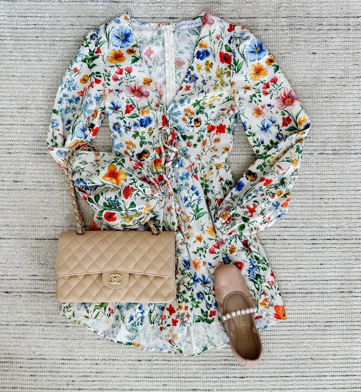  spring wear with floral romper that is so flattering on styled with pearl ballet flats for a chic look! 

#LTKStyleTip #LTKSeasonal