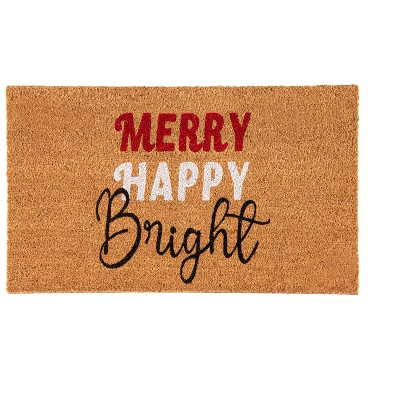 Merry Happy Bright Doormat | Target
