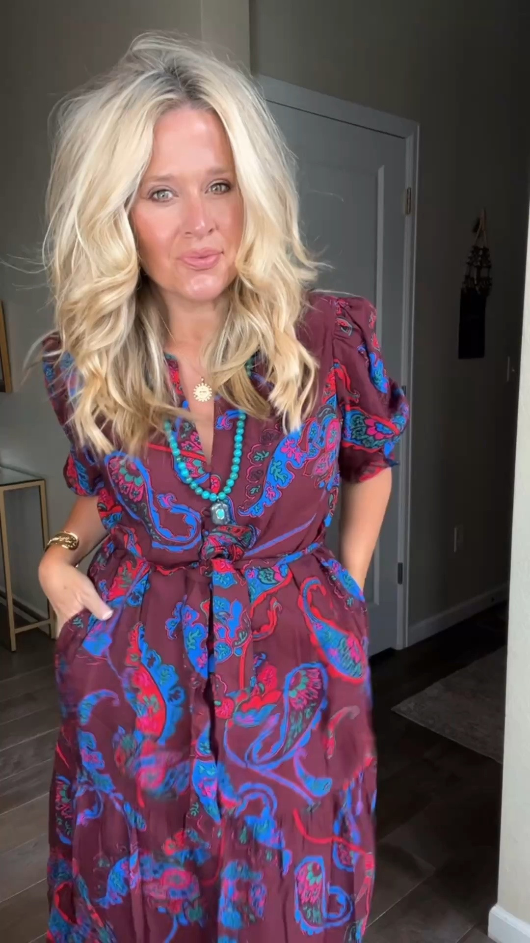 ✨Tap the bell, save and ❤️ start here over 40 fashion, midlife style, midsize fashion and luxury looks for less.  

⬇️Sizing information:
Dress large (size down if in between sizes.)

Nothing fits right anymore… and I think a lot of us have been there.

Our bodies changed, our clothes started fitting differently, and somewhere along the way we started reaching for the same few “safe” outfits.

And little by little, we stopped feeling like ourselves.

So maybe the answer isn’t changing our bodies.

Maybe it’s changing the way we dress them.

Outfit Physics™: better structure, better drape, less cling, clothes that work with us instead of against us.

We’re not trying to dress the bodies we used to have.

We’re learning how to dress the women we are now. 💗

👑 Helping you look good, feel good.-Lindsey Denver   Check back daily for belly-friendly style, confidence, and Outfit Physics™.

#LTKOver40 #LTKMidsize #LTKPlusSize

Comment SHOP below to receive a DM with the link to this post on my LTK ⬇ https://liketk.it/6nmxM