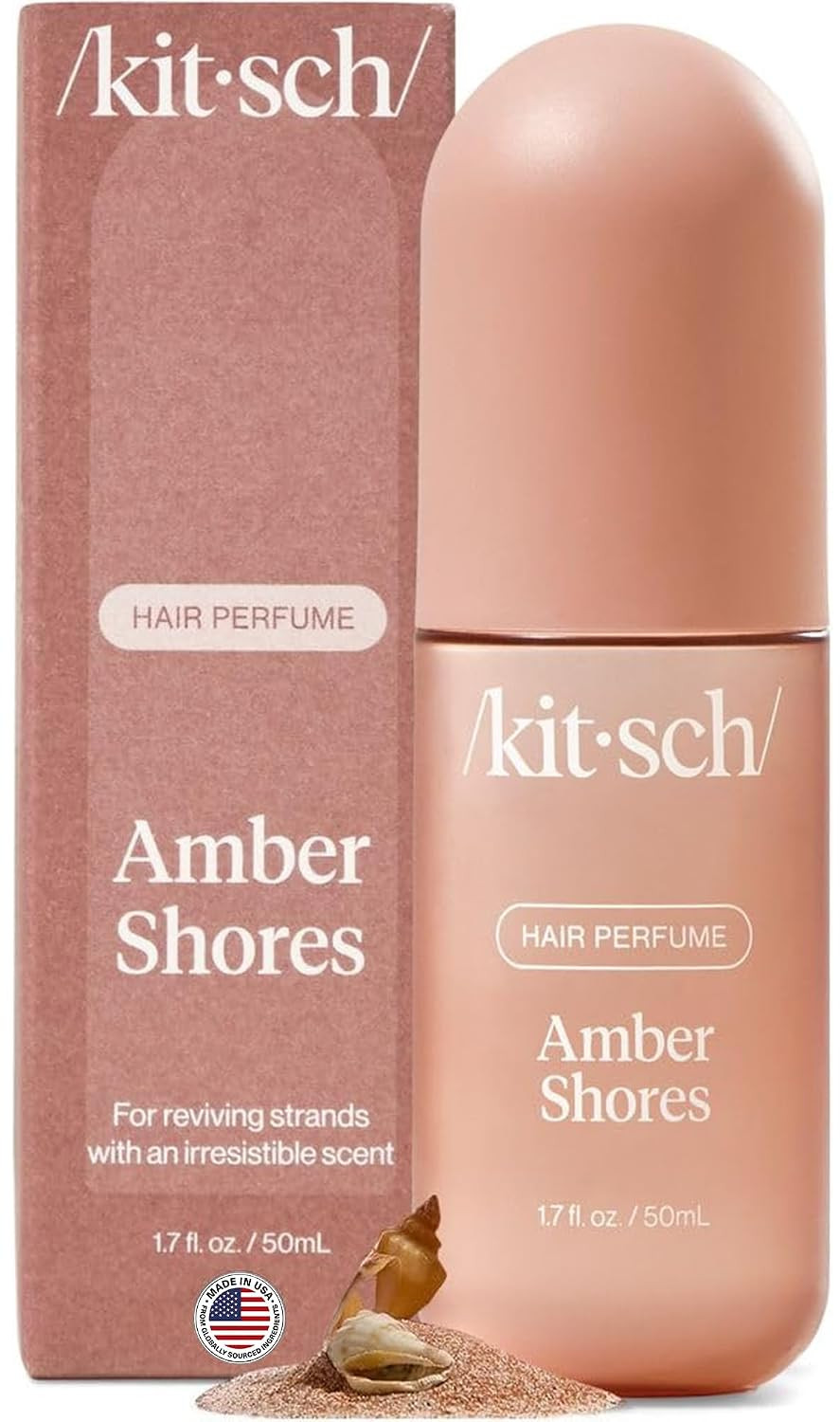 Kitsch Hair Perfume for Women – Hair Spray & Body Mist – Amber Shores, 50mL | Amazon (US)