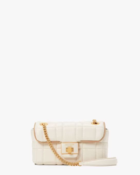 Evelyn Quilted Small Shoulder Crossbody | Kate Spade (US)