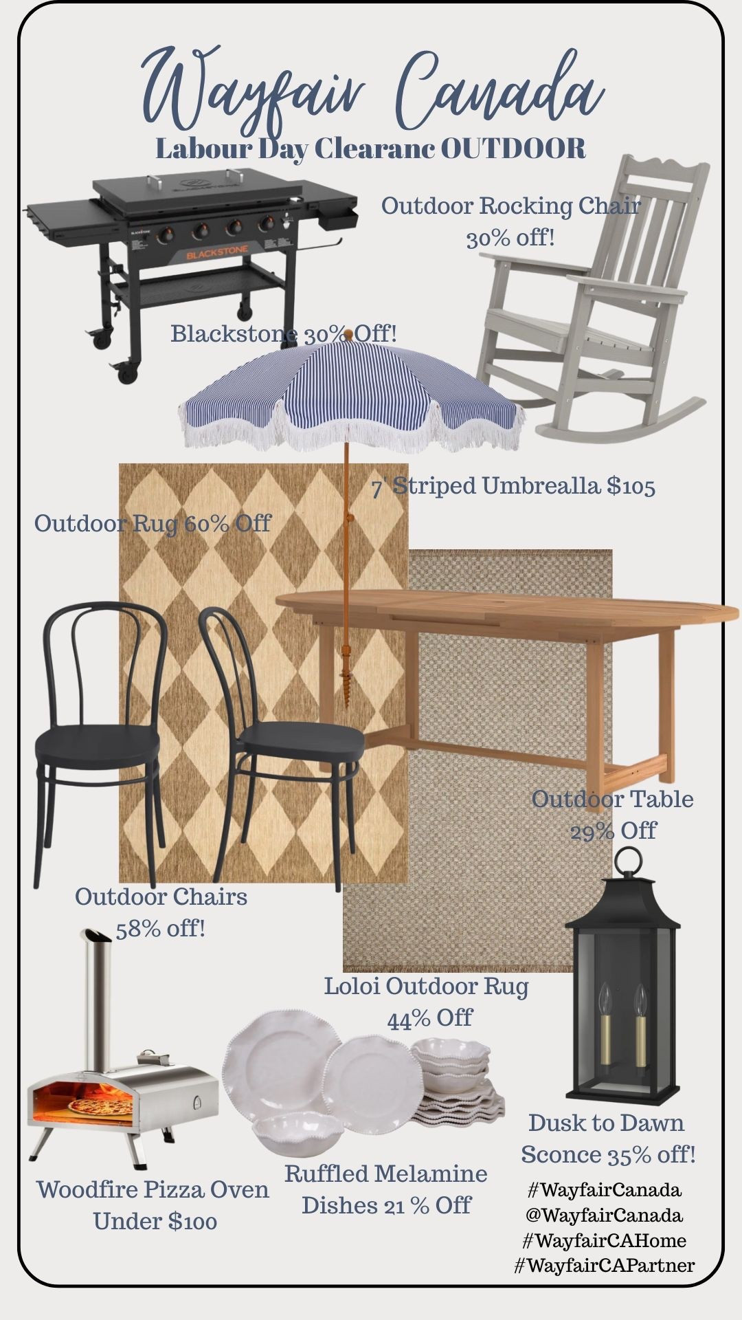 My outdoor sale picks from the Wayfair Canada Labour Day Clearance, on now until September 2, with up to 70% off and fast shipping!

 #LTKCanada #LTKcasa #ltkhome #ltksalealert #WayfairCAPartner #WayfairCAHome @WayfairCanada
#LTKHome






#LTKHome #LTKSaleAlert