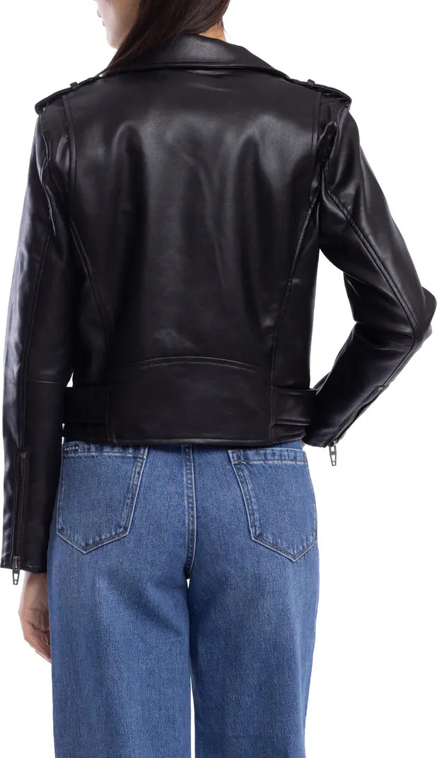 Faux Leather Moto Jacket | Nordstrom