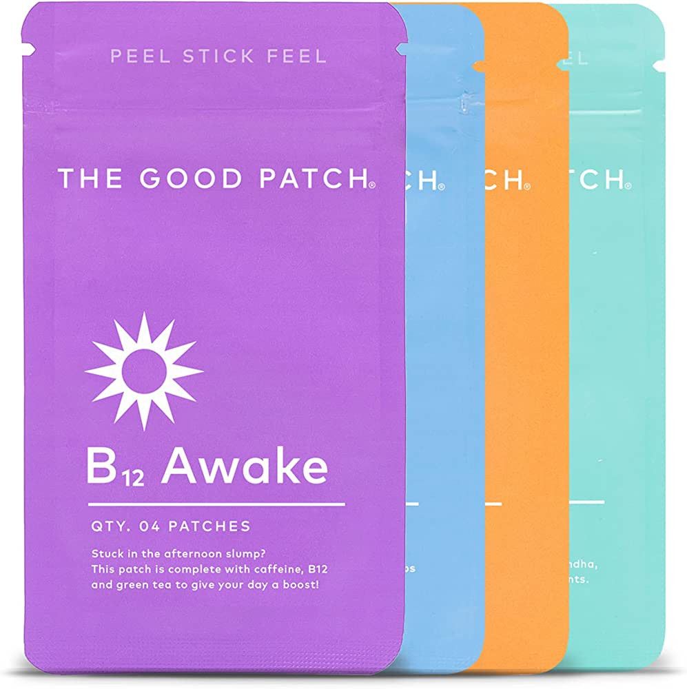 LA MEND The Good Patch The Vital Patches Mixed Bundle. Variety Set Includes B12 Awake, Dream, Res... | Amazon (US)