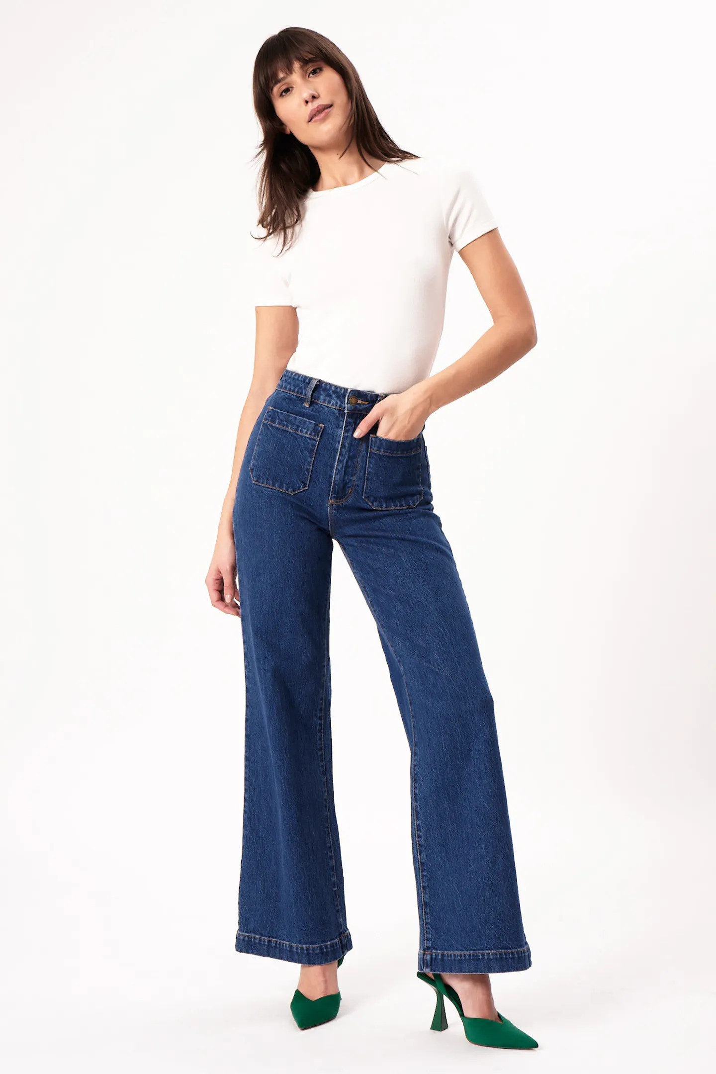 Sailor Jean Long - Eco Ruby Blue | Rolla's Jeans US/CAN