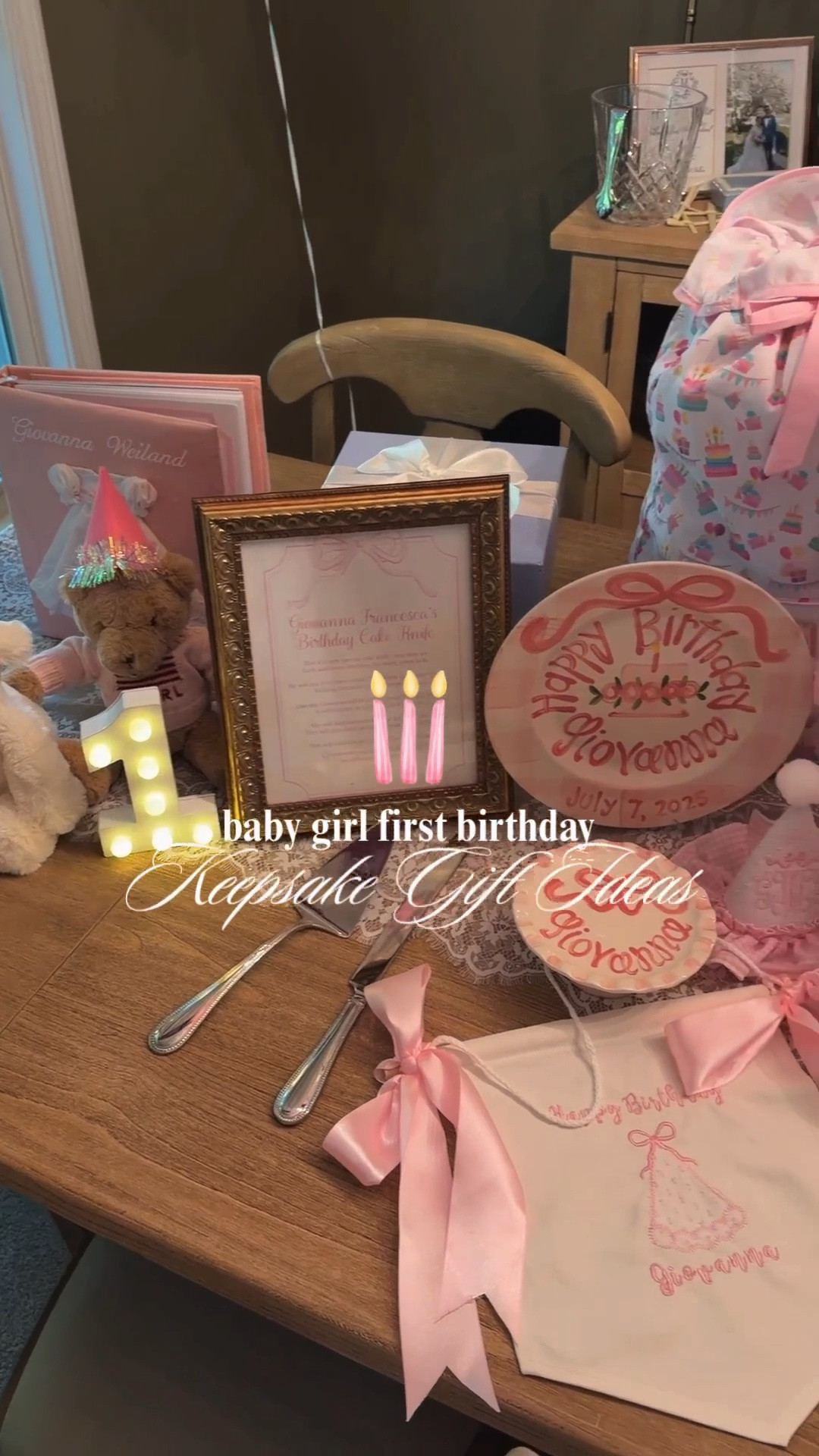 •First birthday keepsake gift ideas 💡 Looking for a sentimental first birthday gift? Comment SHOP and I’ll send you a DM with what I got my baby girl for her first birthday + some other ideas! 🎁•

#LTKBaby #LTKKids