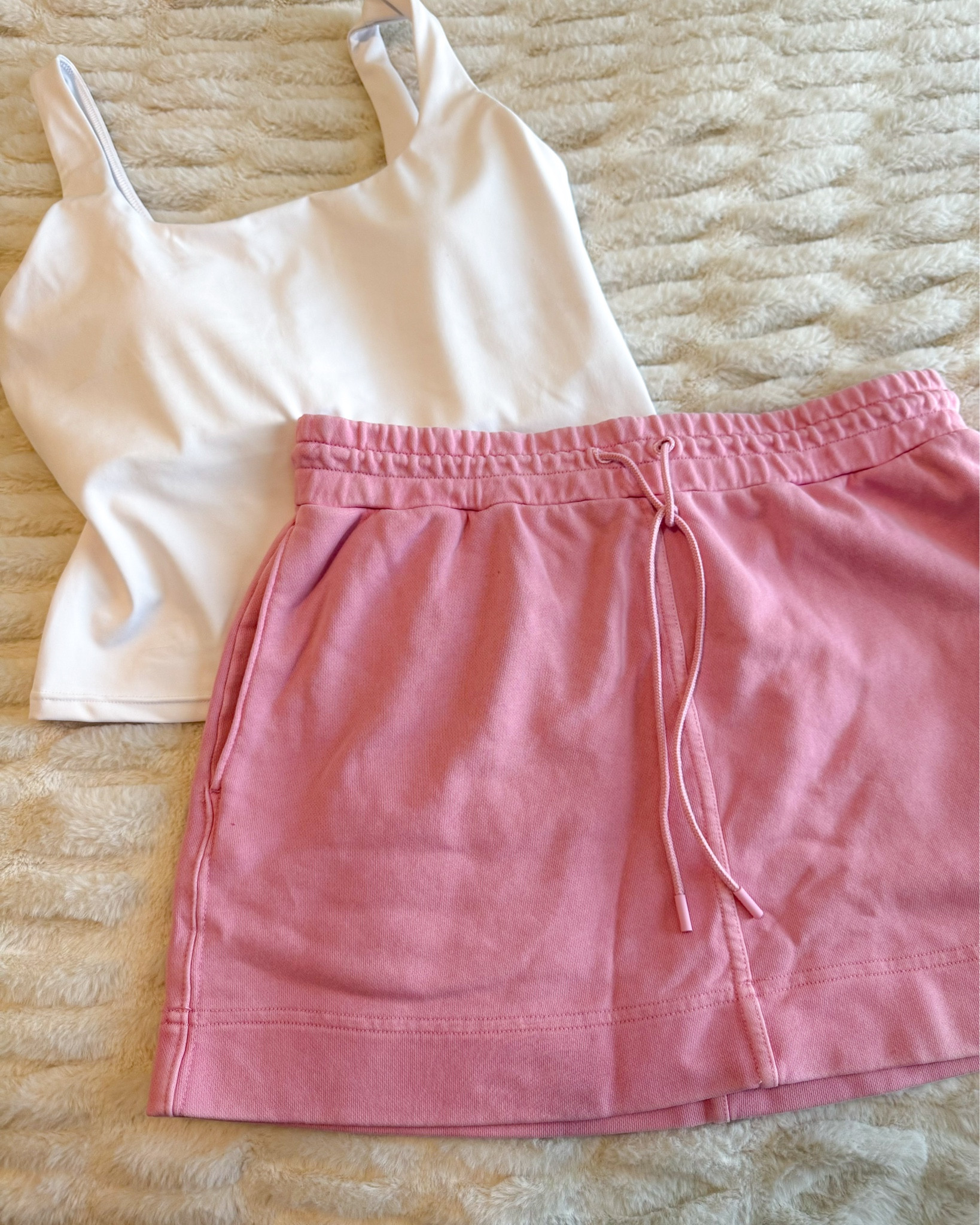 Cute summer outfit ☀️

Fabletics
White Tank top size Medium
Pink Terry Skirt size Mediumm

#LTKStyleTip #LTKTravel #LTKPetite