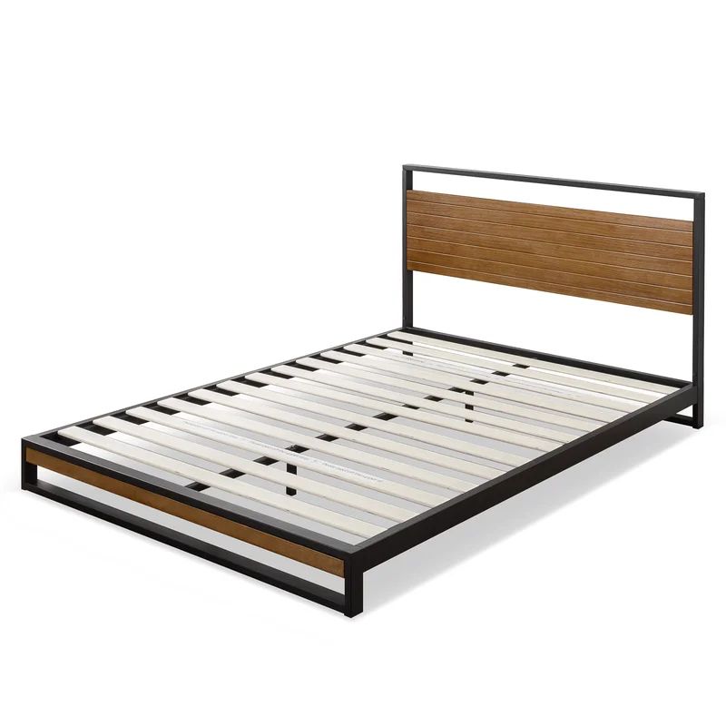 Gurmale 37" Low Profile Platform Bed | Wayfair North America