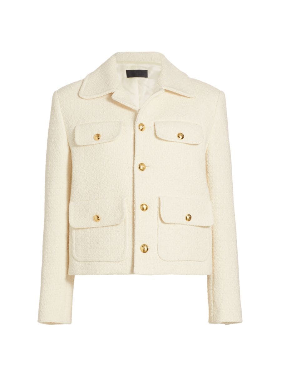 Paloma Cotton-Blend Jacket | Saks Fifth Avenue