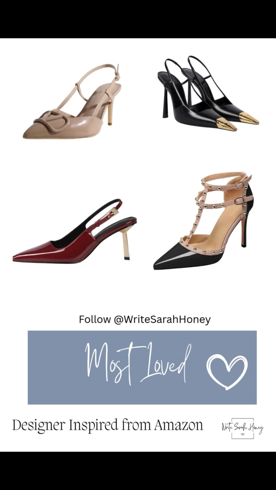 Designer Inspired most-loved finds of the week!  These shoes are selling out fast.
Tap in, follow Write Sarah Honey on LTK, and shop everything before it’s gone. 🛍️✨
Your cart deserves something cute today. 

#LTKMostLoved #MostLovedFinds #LTKStyle #LTKInspo #LTKFall (swap seasonally) #LTKUnder50 #LTKFashion #ShopWithMe #DailyObsessed #OutfitInspo #StyleEdit #AddToCart #ClosetFavorites #FashionFinds #TrendingNow #WriteSarahHoney #LTKCreator #ShopLTK #OOTDStyle #FashionDaily #MustHaveLooks


#LTKFindsUnder100 #LTKGiftGuide #LTKgrwm