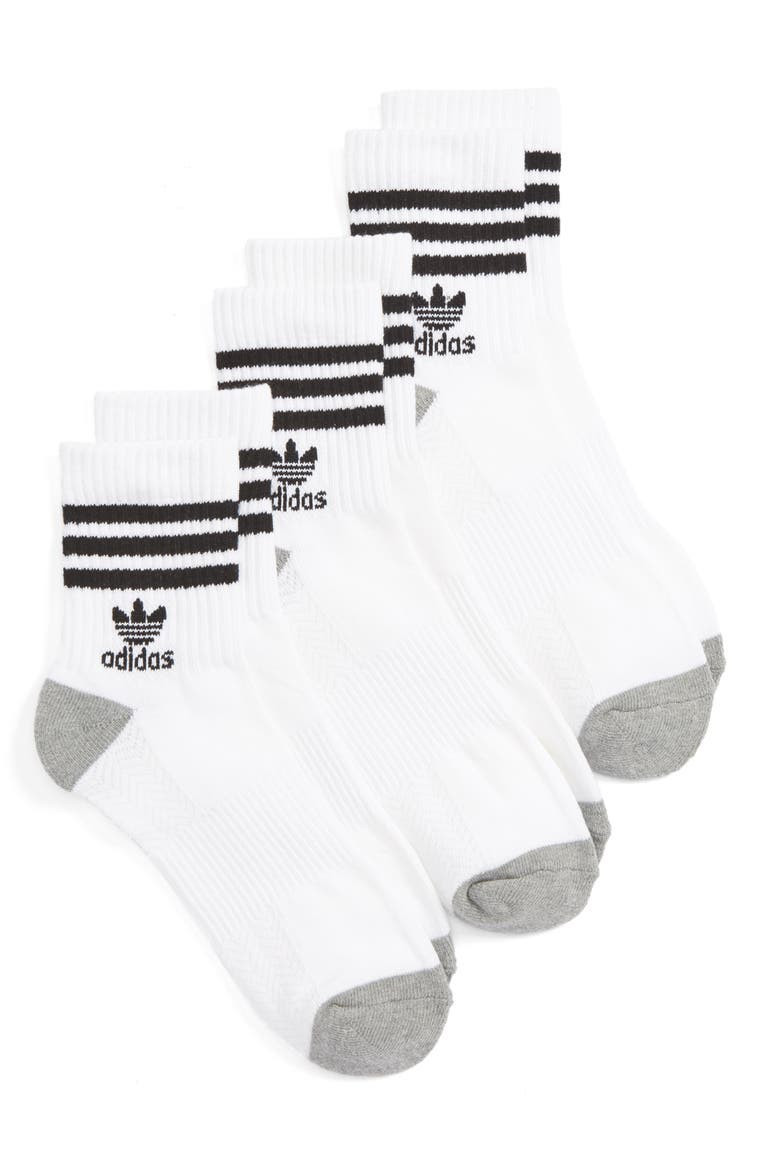 3-Pack Quarter Crew Socks | Nordstrom