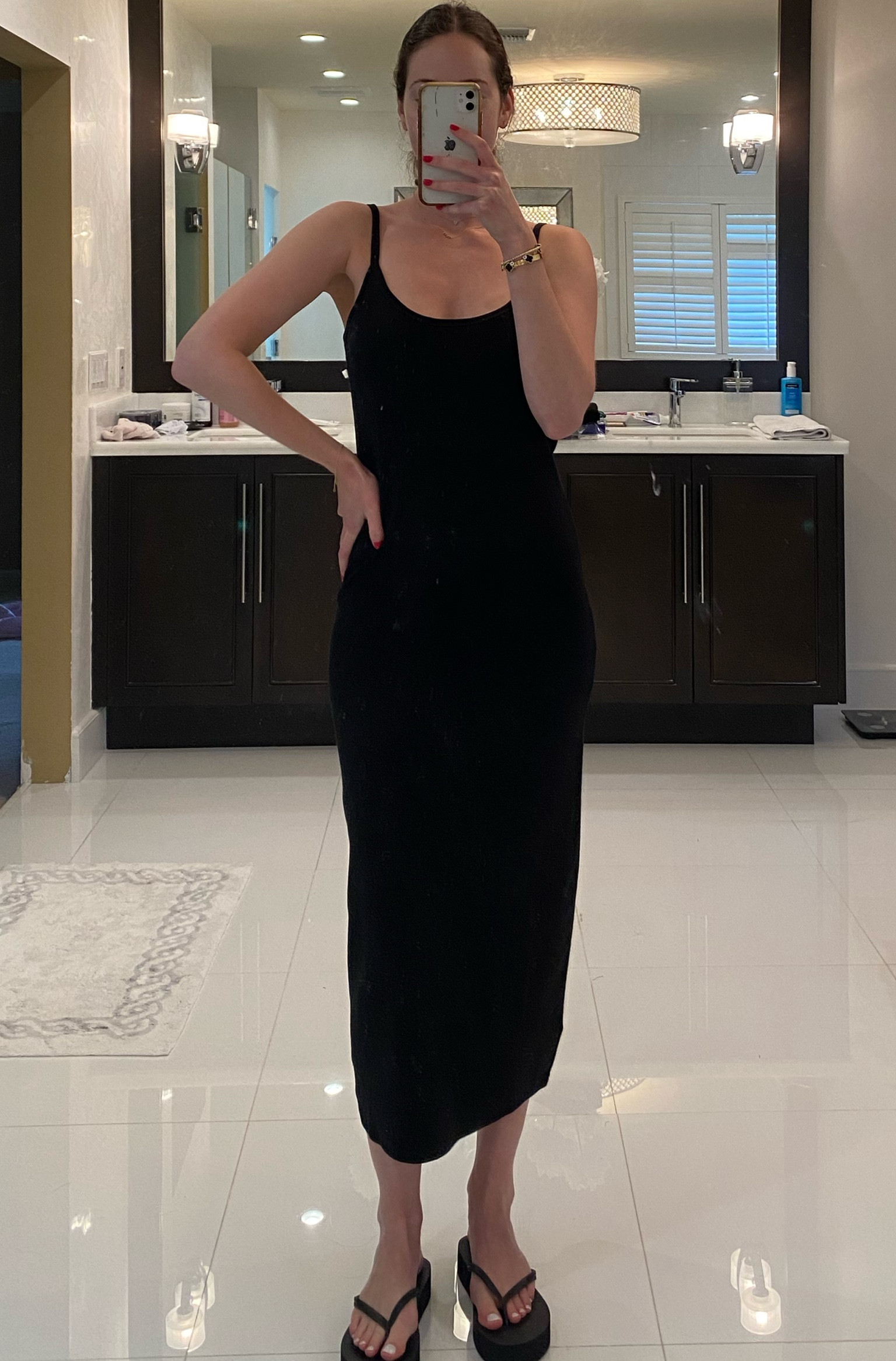 Gap is having a sale and this dress is 50% off! The straps are convertible and it’s such a lightweight/stretchy dress perfect for summer day or night 🤍 I got a size small

Summer outfit, vacation outfit, date night, midi dress

#LTKunder50 #LTKsalealert #LTKFind