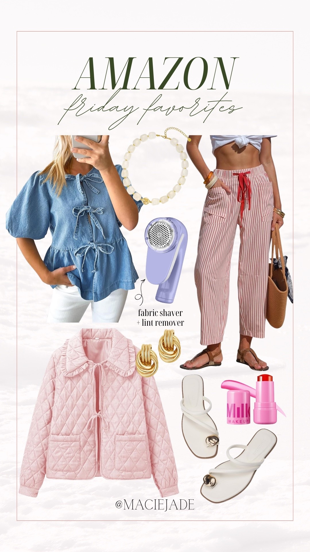Some of my favorite spring style + essentials from Amazon! ✨

spring outfits, spring outfit, amazon spring fashion, amazon favorites, amazon finds, amazon find,
midsize friendly, midsize approved outfits, amazon essentials, amazon accessories, spring sandals, summer sandals

#LTKootd #LTKSeasonal #LTKMidsize