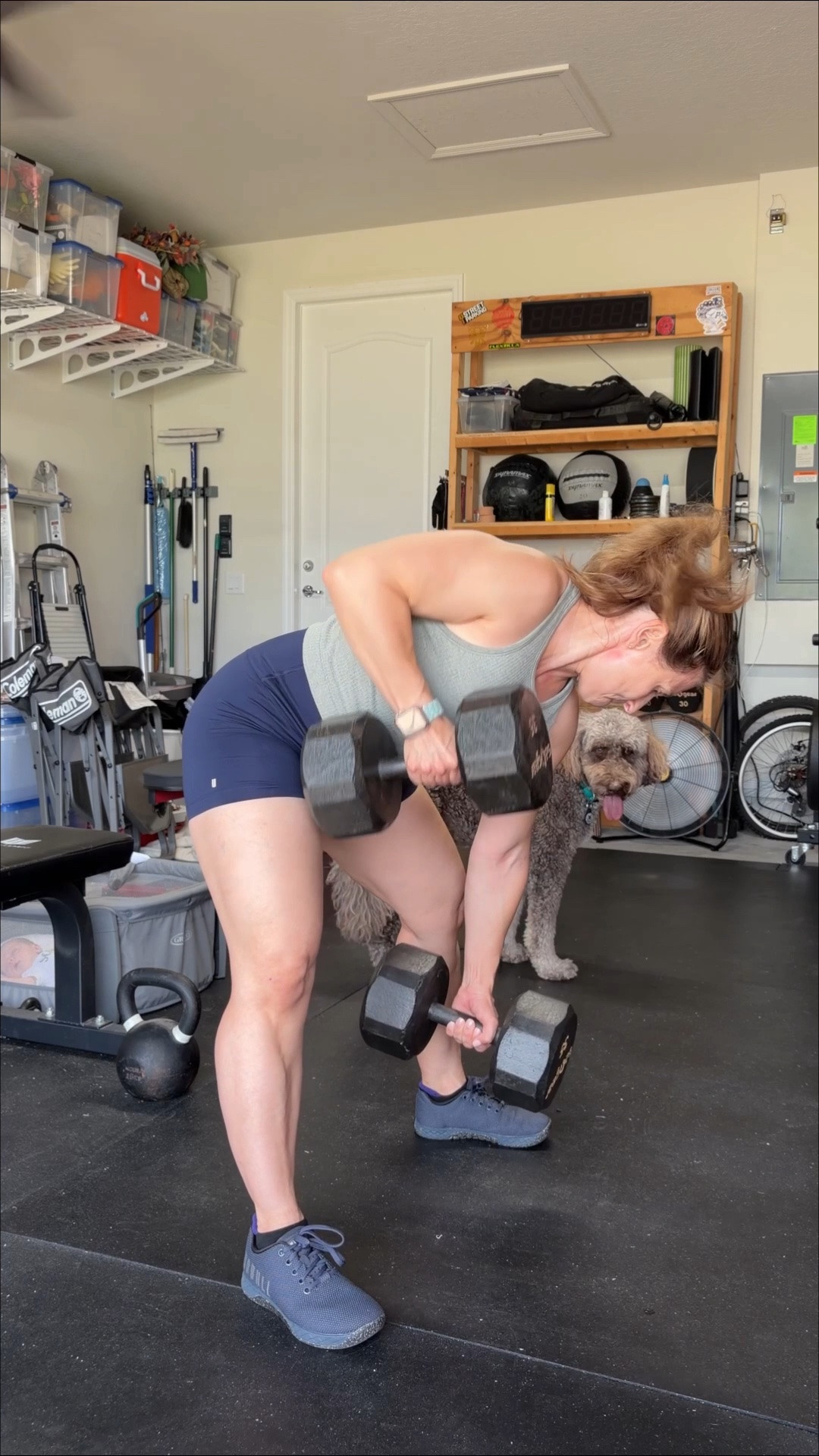 It was a bit too difficult to leave the house for a group fitness class so I’m giving Ladder a try. I prefer taking a group fitness class a couple times a week but it’ll have to wait until Adalind is a little older.

#LTKselfcare #LTKActive #LTKfitnessgoals